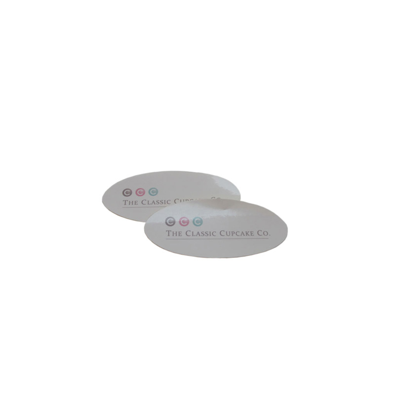 Single Take Away Convenience High Quality Stickers Customized Your Own Logo Adhesive Sticker