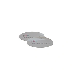 Single Take Away Convenience High Quality Stickers Customized Your Own Logo Adhesive Sticker